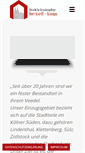 Mobile Screenshot of burckardt-kampa.de